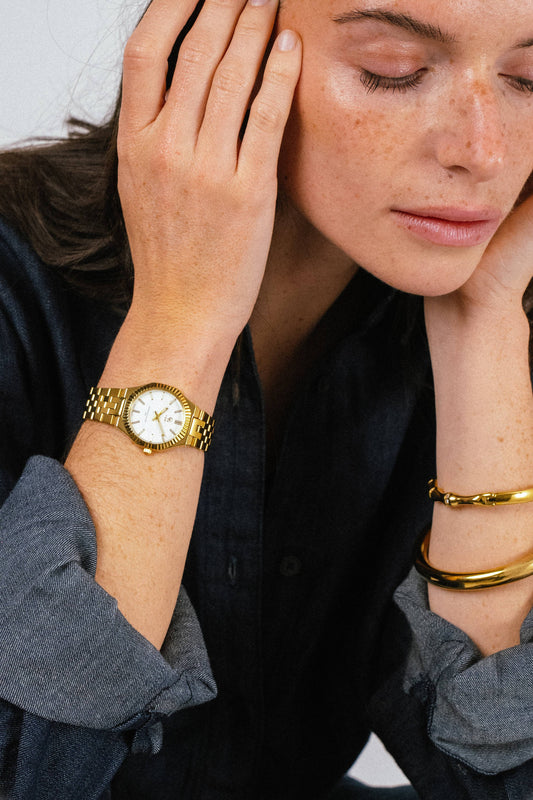 Montre Sixtine | Dorée et Argenté