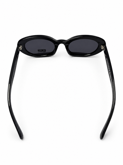 Lunettes de soleil ovales vintage revisité