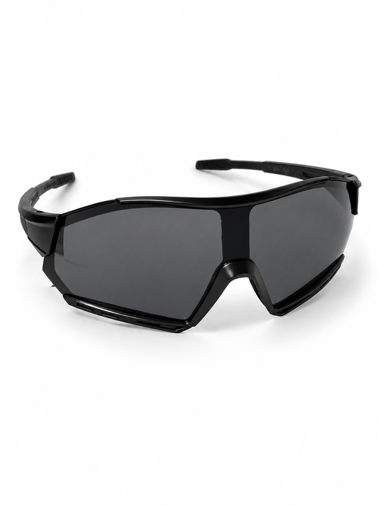 Lunettes de soleil panoramiques sport miroir intégral
