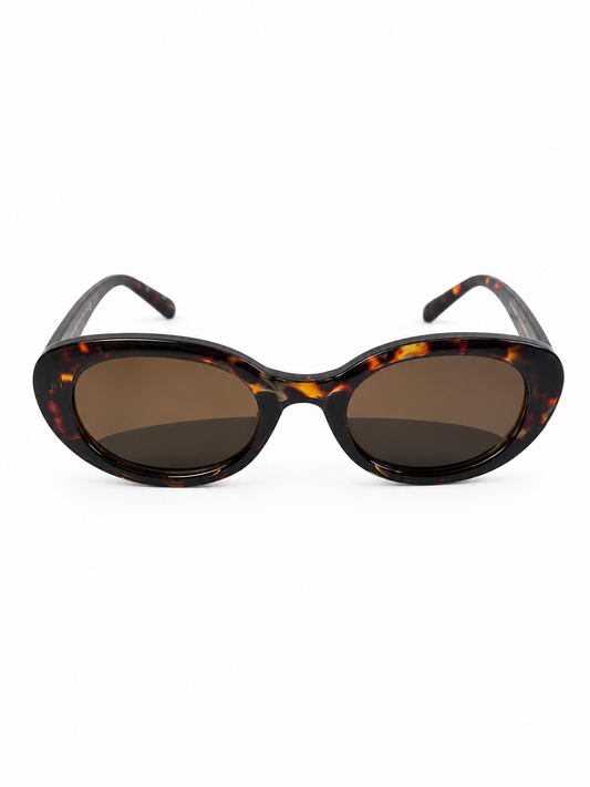 Lunettes de soleil ovales vintage revisité