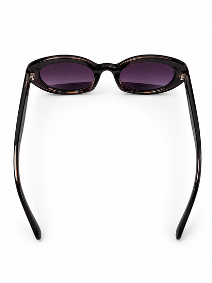 Lunettes de soleil ovales vintage revisité