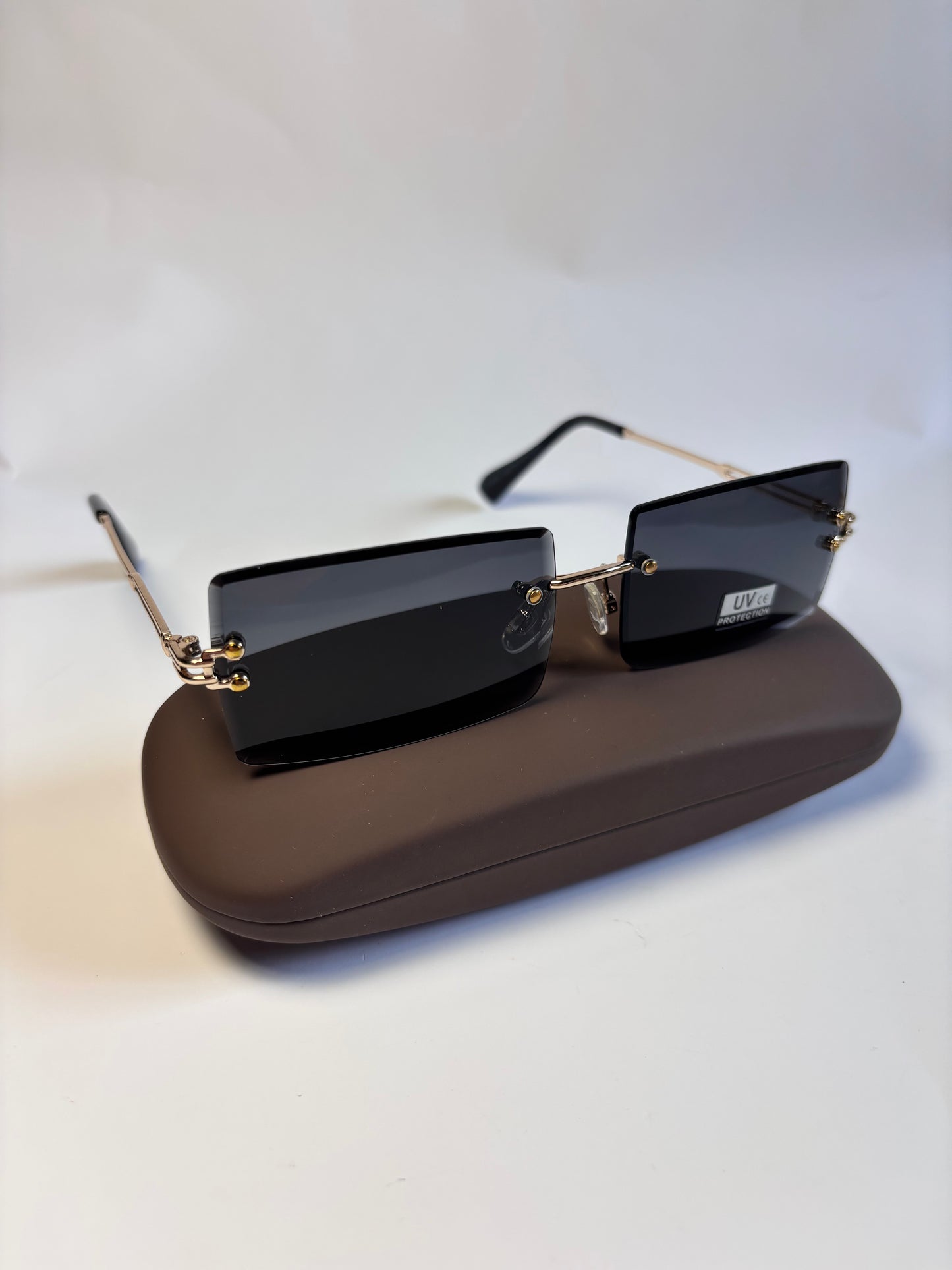 Lunettes de soleil homme sans monture